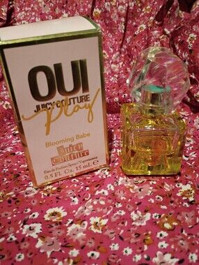 EMPTY BOTTLE/BOX Juicy Couture Blooming Babe Oui Play Eau de Parfum —